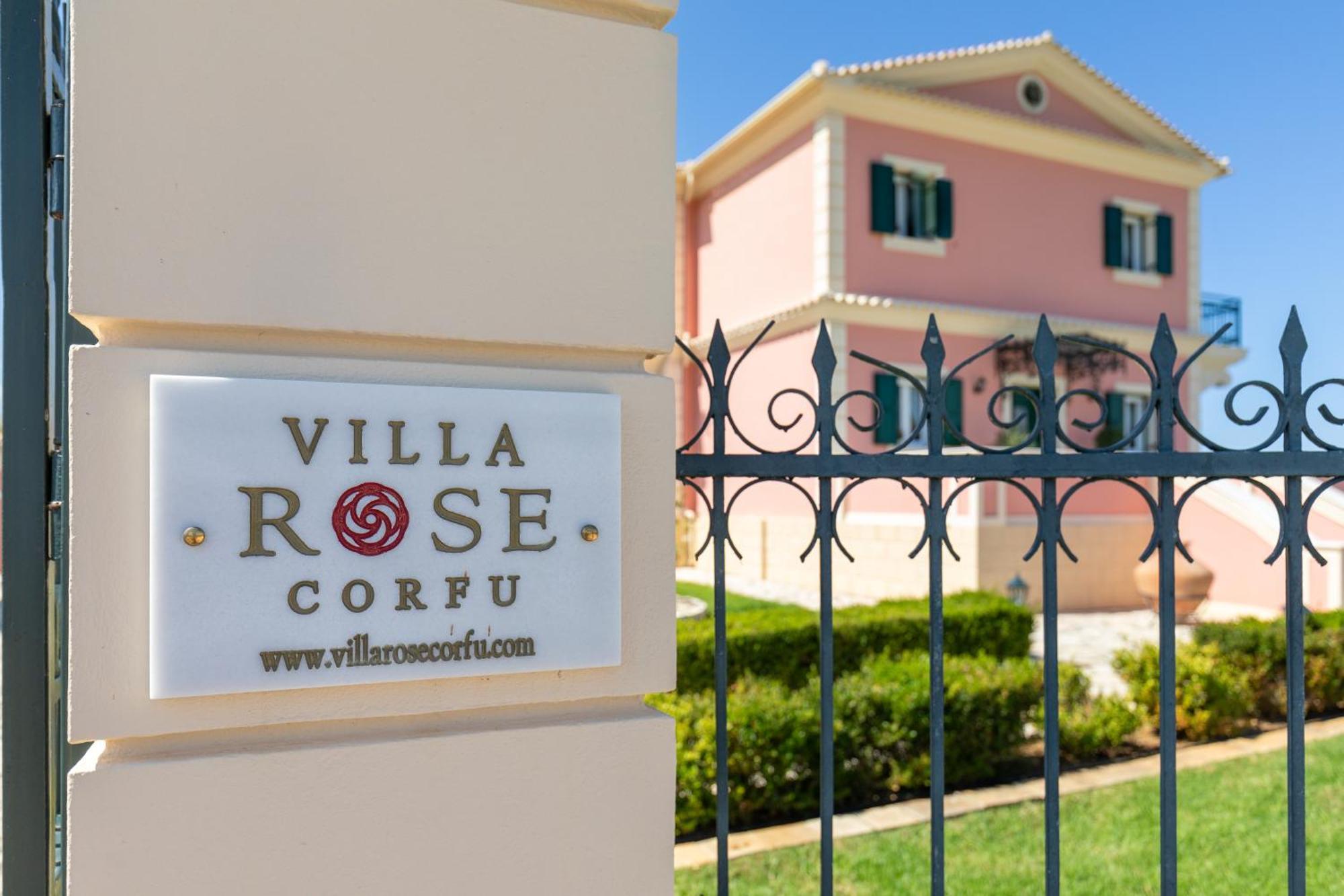 Villa Rose Corfu Almiros Beach Eksteriør bilde