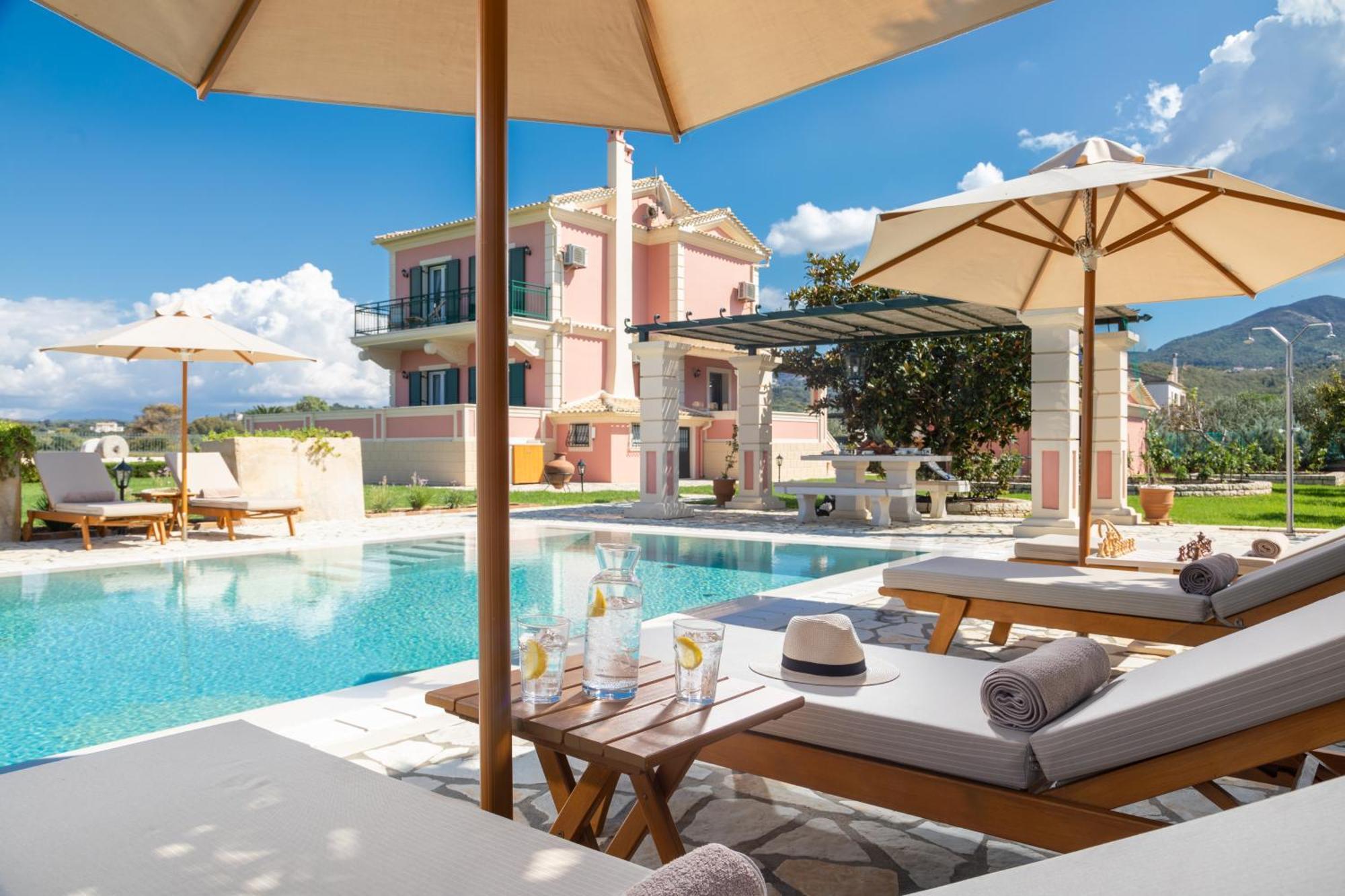 Villa Rose Corfu Almiros Beach Eksteriør bilde
