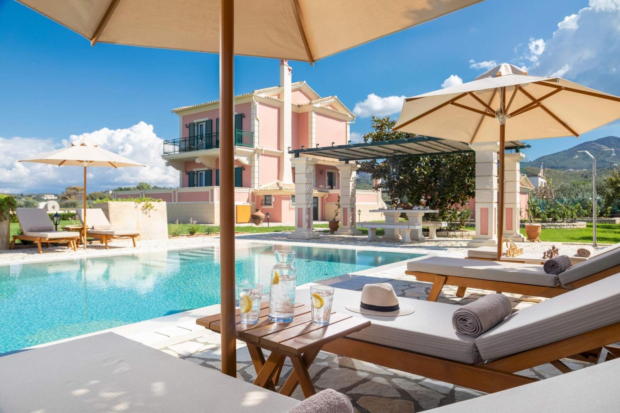 Villa Rose Corfu Almiros Beach Eksteriør bilde